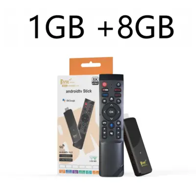Image de Clé TV Android 14 Ultra HD 4K/8K avec WiFi 5G et Assistant Vocal
