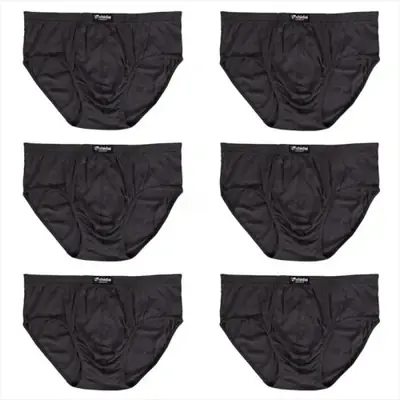 Image de Slips Coton Homme Grande Taille - 6 Pièces