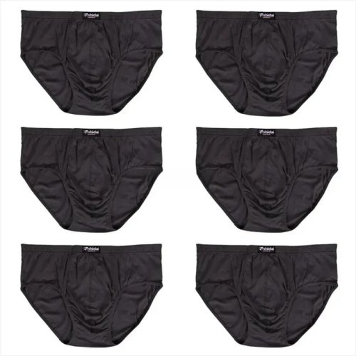 Immagine di 6PCS 100 Slip da uomo in cotone di grandi dimensioni 6XL 7XL 8XL Biancheria intima traspirante per u...