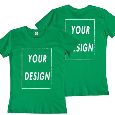 Image de T-Shirt Équipe Personnalisé pour Femmes - Design Unique Avant & Dos