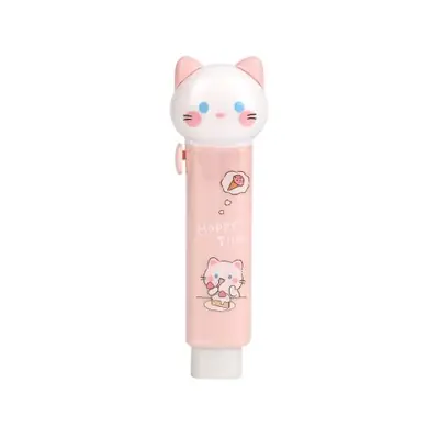 Image de Gommes Mini Chat Mignon - Lot de 4 - Design Animé