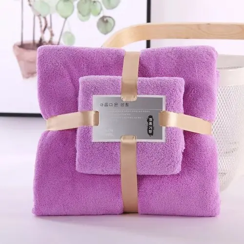 Image de Serviettes de Bain Ultra-Douces - Pack de 2