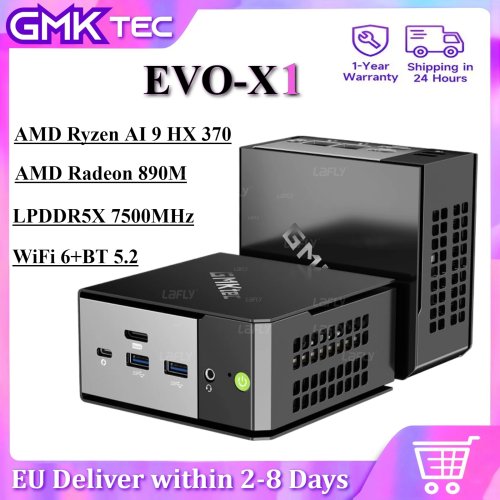 Image de Mini PC Gaming AI Ultra-Puissant - AMD AI 9 HX 370