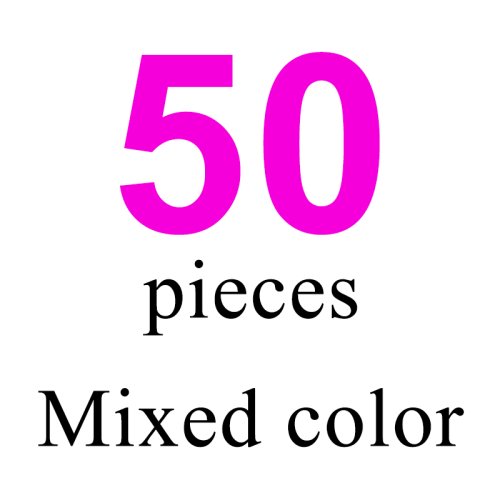 50pcs Mix color