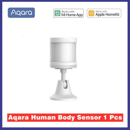 Imagen de Aqara-Sensor de movimiento inteligente para Xiaomi Mijia Mi home, Sensor de cuerpo humano inalámbrico ZigBee wifi, Hub de enlace