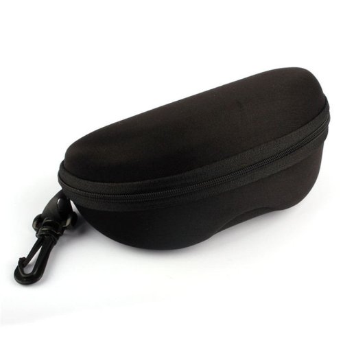 Bild von Schwarze EVA Sonnenbrillen im Großhandel – Stilvolle Brillen mit praktischem Reißverschluss-Etui und Vitrine für optimale Präsentation