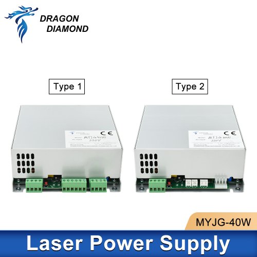Bild von Original MYJG M40 40W CO2 Laser Netzteil mit LCD-Anzeige – Universelles Stromversorgungssystem für 110V/220V/115V/230V, ideal für Lasergravur- und Schneidemaschinen