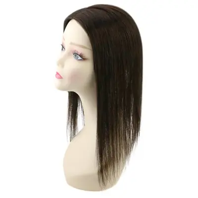 Image de Toppers de Cheveux Humains - Solution Naturelle pour Cheveux Amincissants