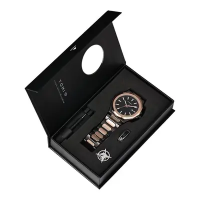 Image de Montre Homme Luxe Or Rose - Élégance & Précision