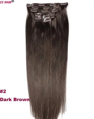 Image de Extensions de Cheveux Naturelles à Clips - Volume & Longueur Parfaits