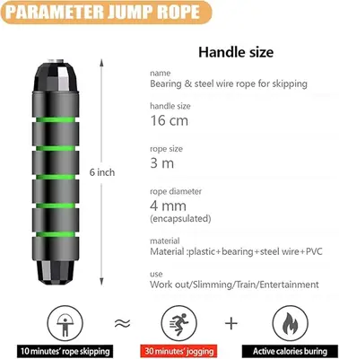Image de Corde à Sauter Pro - Fitness & CrossFit
