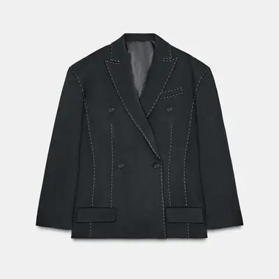 Image de Blazer Matelassé Femme Chic 2025