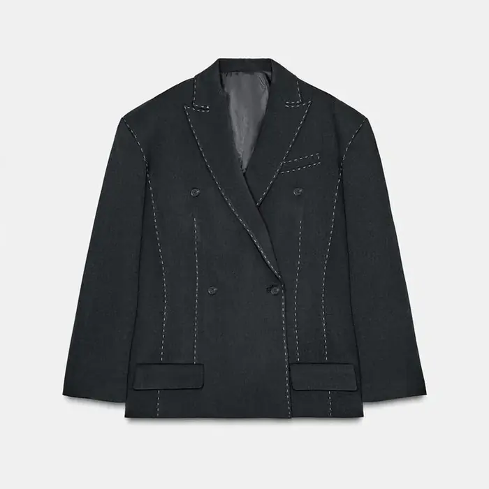 Image de Blazer Matelassé Femme Chic 2025