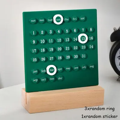 Image de Calendrier Perpétuel Acrylique Créatif
