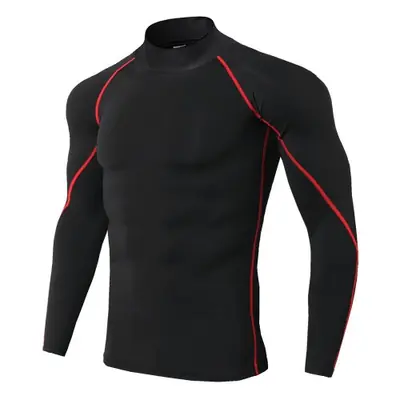 T-Shirt de Sport Homme Manches Longues - Séchage Rapide & Compression