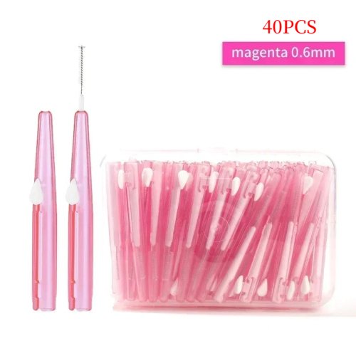 0.6mm Roze 40 stuks
