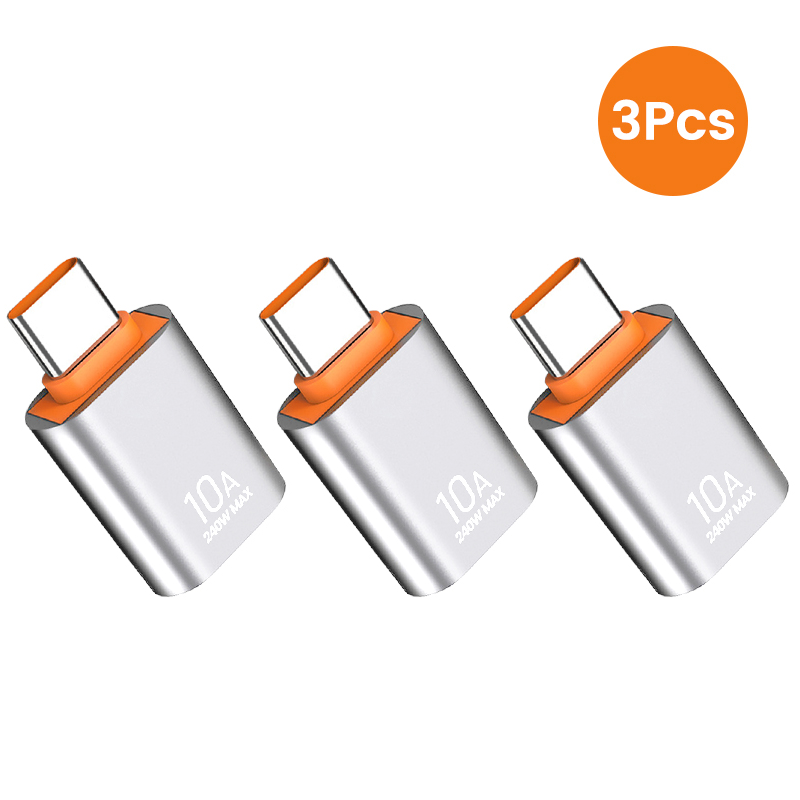USB To C Gray x3