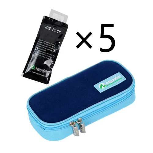 Klein tas vijf gel