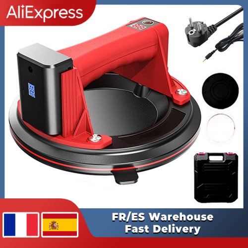 Image de Lève-Vitre Électrique 200kg - Ventouse Sous Vide 8 Pouces