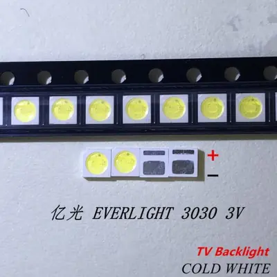 Image de LED 3030 Haute Puissance - 100 Pièces Blanc Froid