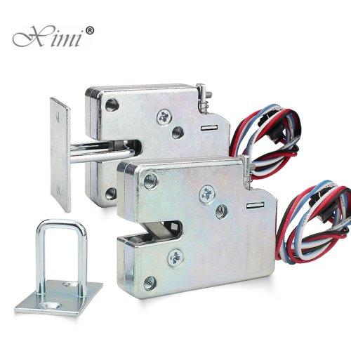 Image of Electric Lock DC 5V/DC 12V/DC 24V Mini Small Size Solenoid Electromagnetic Electric Control Cabinet Drawer Lock