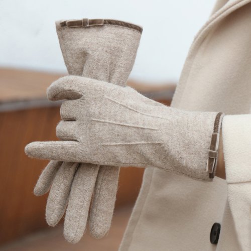 Bild von Elegante Kaschmir-Handschuhe für Frauen – Warm & Touchscreen-fähig