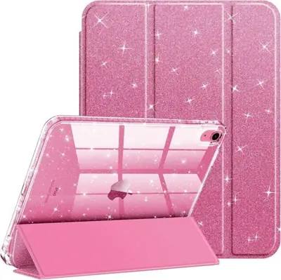 Image de Étui Brillant Tri-Fold avec Porte-Crayon pour iPad