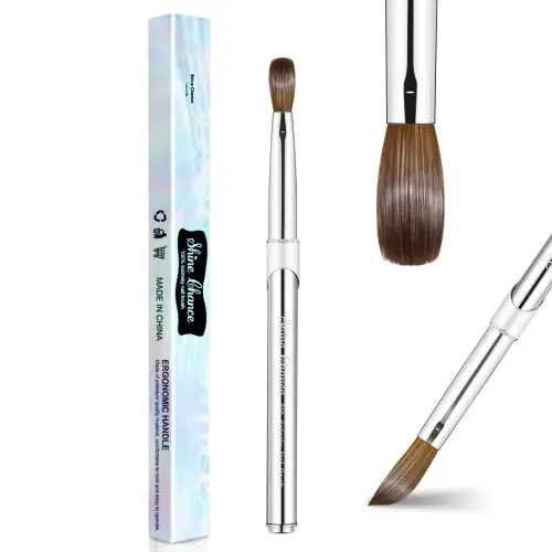 Image de Brosse à Ongles Acrylique Professionnelle - Précision & Durabilité