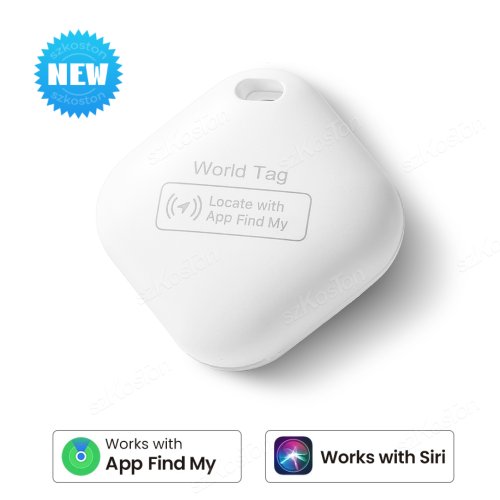 Immagine di Localizzatore GPS Mini Smart Tag Compatibile con iOS – Trova la Mia App per Chiavi, Animali Domestici, Auto, Portafoglio e Valigie – Traccia Globale Anti-Smarrimento