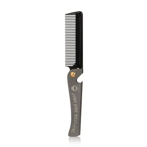 Image de Peigne Pliable Vintage pour Hommes - Barbe & Cheveux