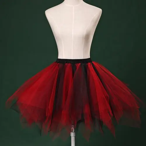Image de Jupe Tutu Lolita Multicolore Bouffante