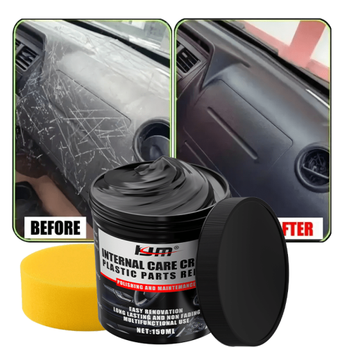 Afbeelding van Natuurlijke Autobumperreparatiepasta met Kunstleerherstel en Plasticversterking – Zwarte Effectverbetering & Autopolijsten met Refurbecoating
