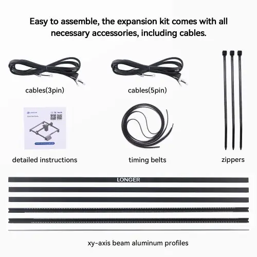 Image de Kit Extension Axe XY pour Graveur Laser Ray5