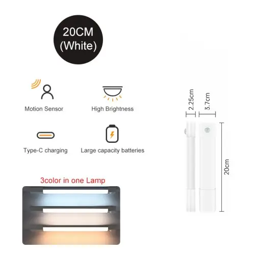 Image de Lampe de Nuit Sans Fil avec Capteur de Mouvement
