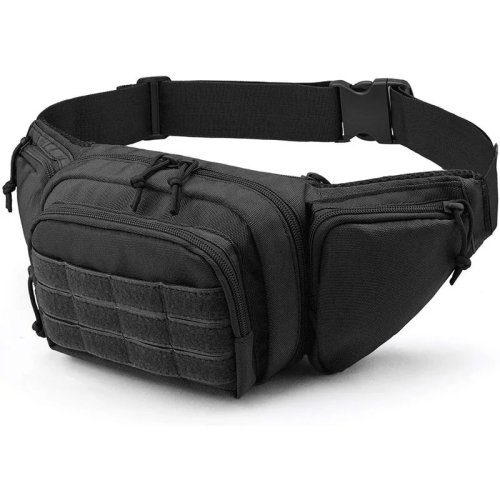 Immagine di Nuovo marsupio tattico multifunzione in nylon spalla escursionismo borsa per cellulare marsupio sportivo mimetico ad alta capacità da uomo