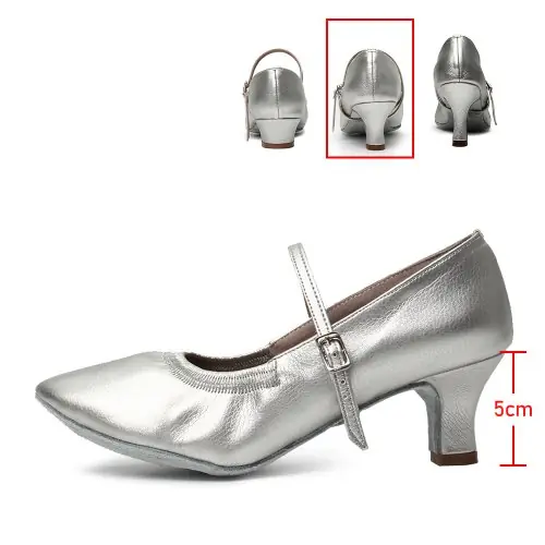 Image de Chaussures de Danse Latine Femme - Talons 5cm & 7cm