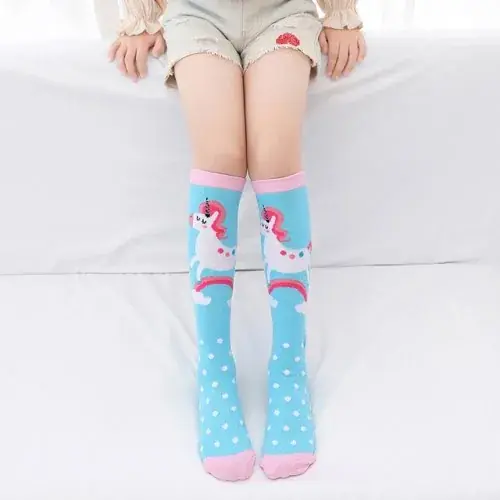 Sky blue unicorn