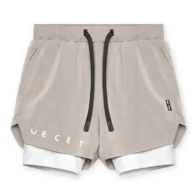 Image de Shorts Fitness 2-en-1 Homme - Séchage Rapide & Confort Max