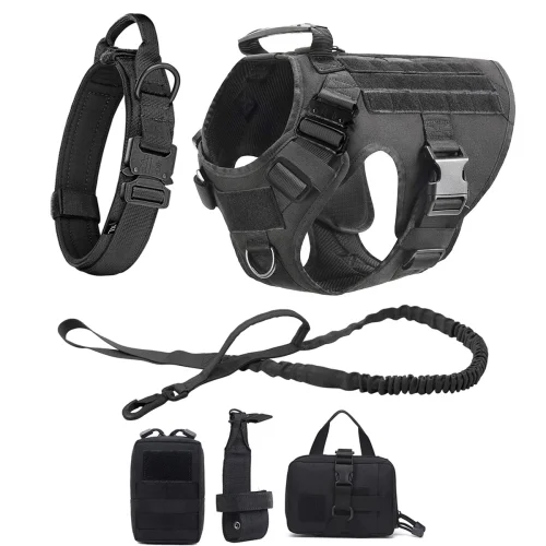 Negro 4pcs conjunto