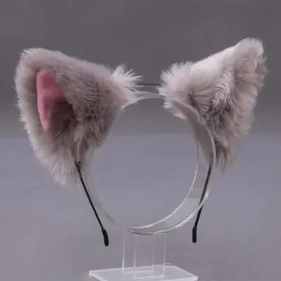 Cerceaux de Cheveux Fourrure Chat Renard - Accessoire Cosplay Mignon