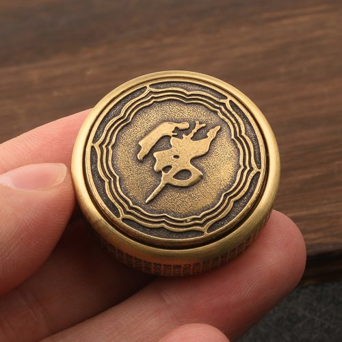 Afbeelding van Zen Boeddha Fidget Spinner Volwassen Metalen EDC Fidget Speelgoed ADHD Hand Spinner Antistress Speelgoed Angst Stress Bureau Speelgoed
