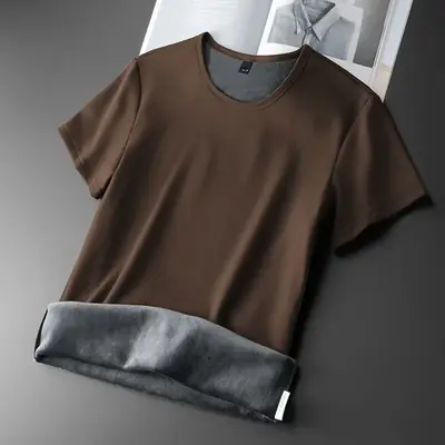 Image de Thermique Homme Polaire Chaude - Manches Courtes Slim