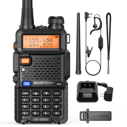 Immagine di BAOFENG UV-5R 8W/5W 3800mAh Radioamatore ad alta potenza VHF e UHF Radio bidirezionale portatile Radio portatile ricaricabile a lungo raggio Radio CB