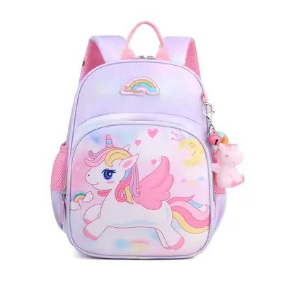 Image de Sac à Dos Licorne Rose pour Filles - Princesse & Dessin Animé