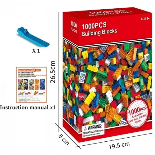 1000 Stück Farbverpackung