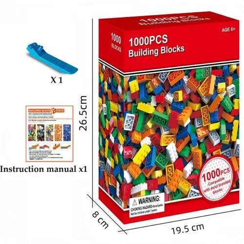 1000 Stück Farbverpackung