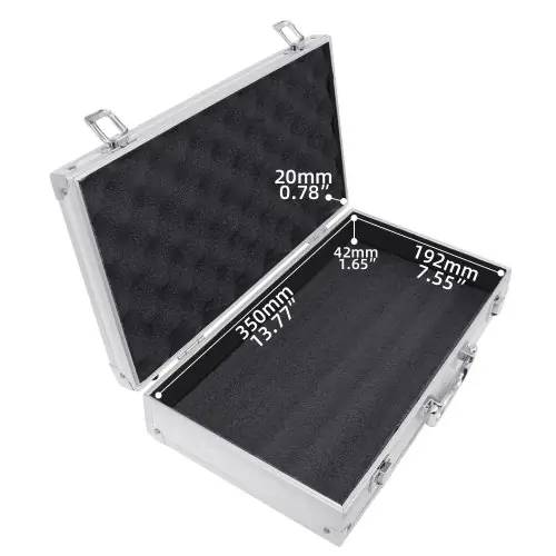 Image de Boîte à Outils Portable en Aluminium - Rangement Pro