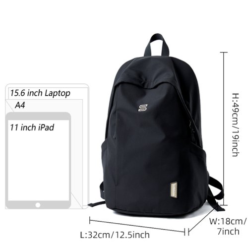 Afbeelding van Lichtgewicht Heren Rugzak met Laptopvak – Waterdicht & Stijlvol
