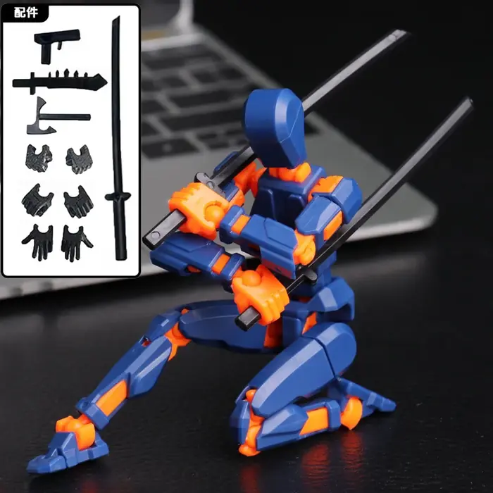 Image de Robot 3D Articulé - Jouet à Assembler pour Enfants