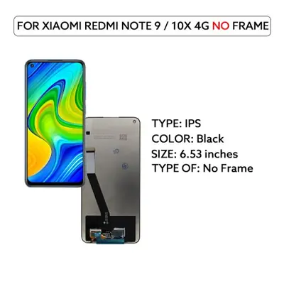 Image de Écran LCD Tactile pour Xiaomi Redmi Note 9 / Redmi 10X 4G